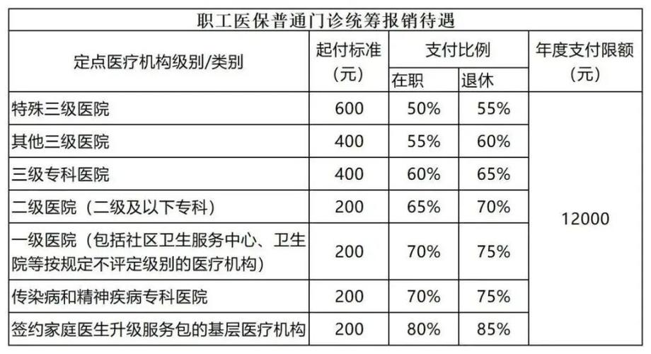 辽宁省医保门诊统筹起付标准缩略图