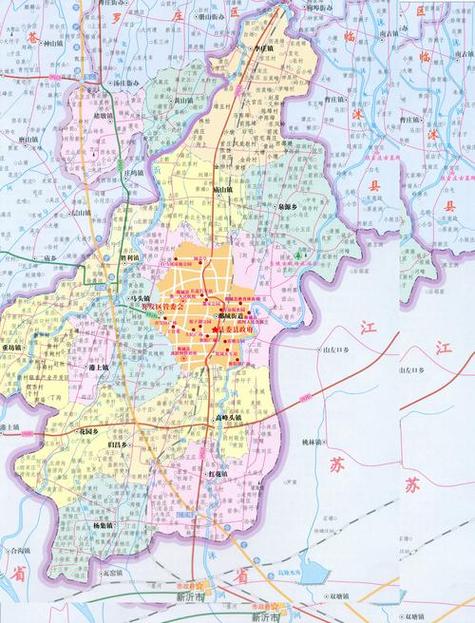 山东省郯城县地图全图大图