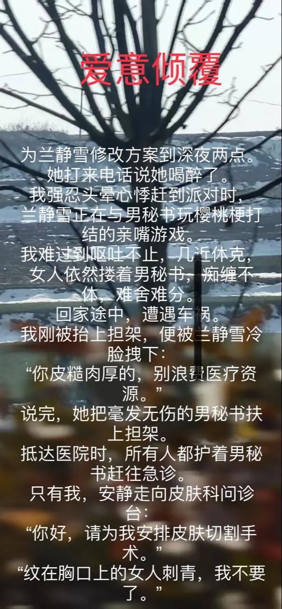爱意倾覆笔趣阁最新章节更新内容缩略图