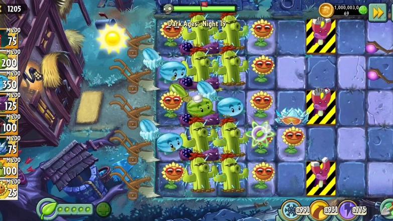 植物大战僵尸2植物重叠放置破解版