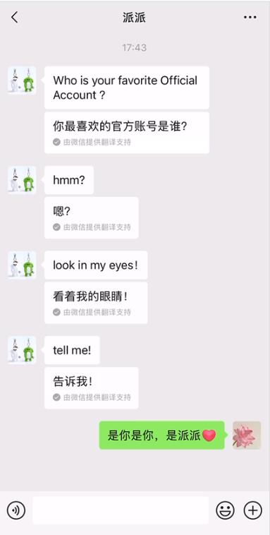 微信怎么翻译成其他国家语言图标