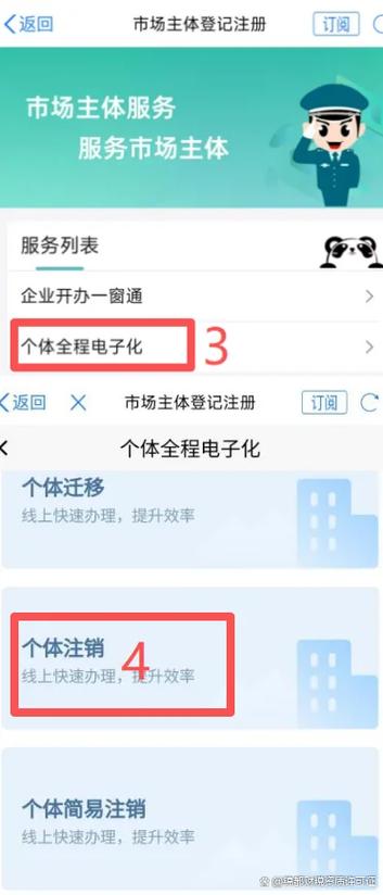 个体工商户怎么注销网上申请缩略图