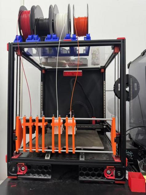 一种3d机能打印不同质的材料游戏截图