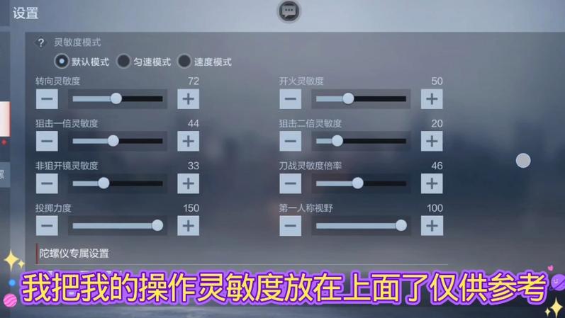 cf狙击开镜灵敏度多少最好缩略图