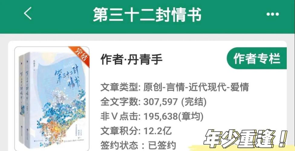 丹青手小说推荐