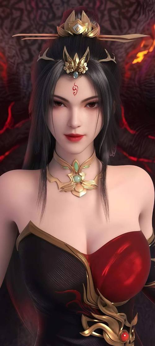 国漫女神大雷蕾丝壁纸图片微博高清
