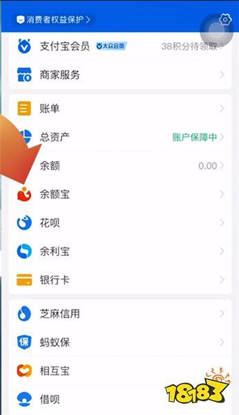 什么方法让支付宝余额没有记录缩略图