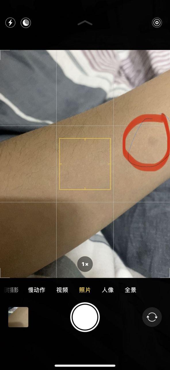 iPhone11拍照缩略图