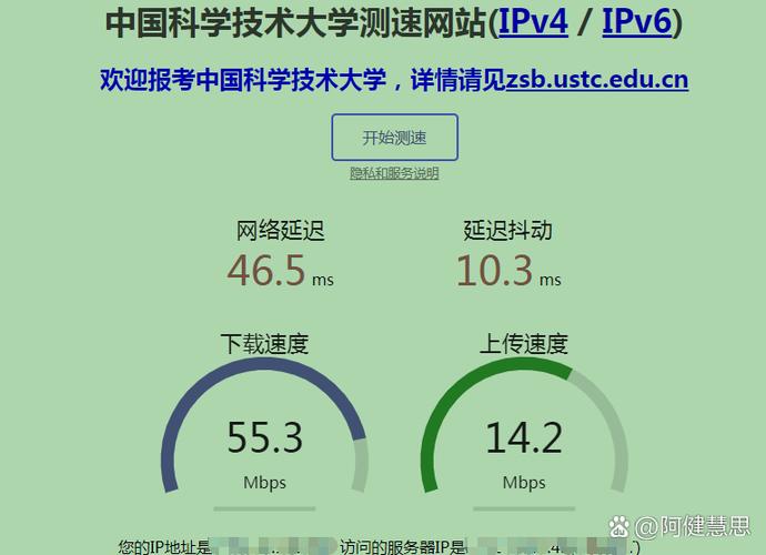 中国科技大学网速测速网站缩略图