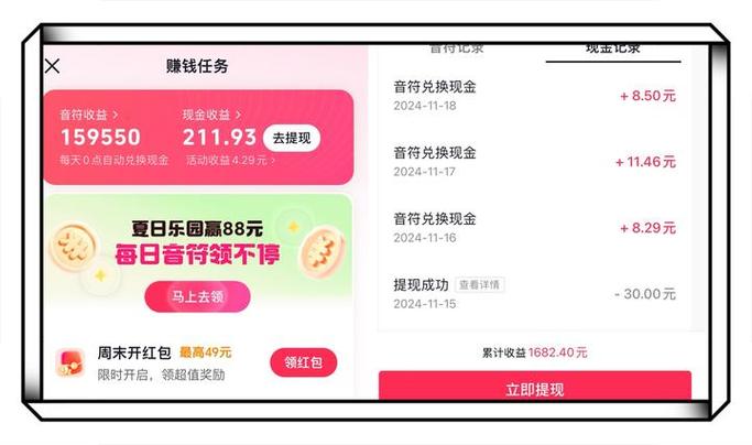 抖音极速版邀请好友赚钱规则