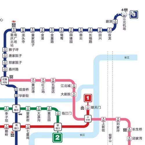 重庆轻轨3号线站点图标
