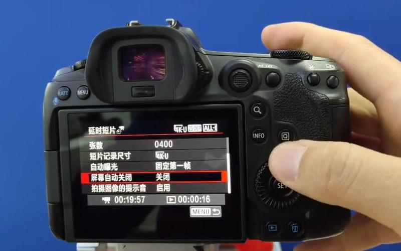 佳能延时拍摄的使用方法缩略图