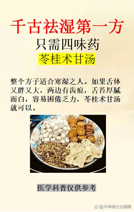 祛湿健脾的配方大全