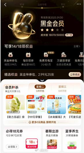 美团会员首月开通多少钱缩略图