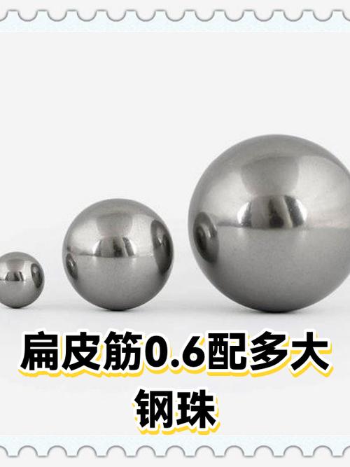 0.6的扁皮筋配多大的钢珠