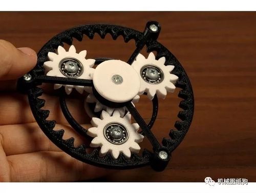 指尖陀螺3D打印图纸