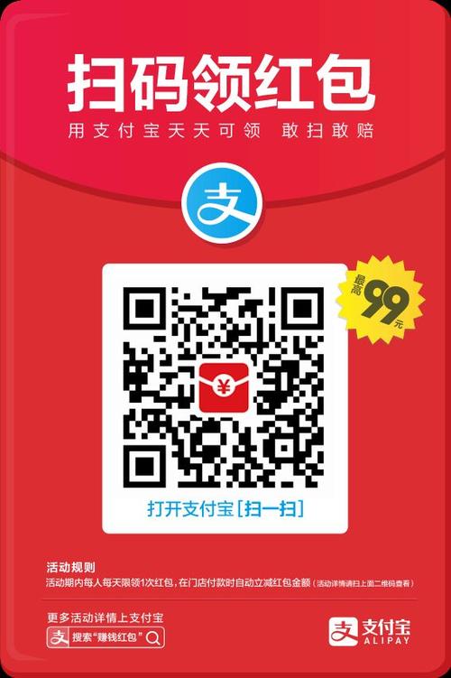 支付宝红包可以扫码支付吗图标