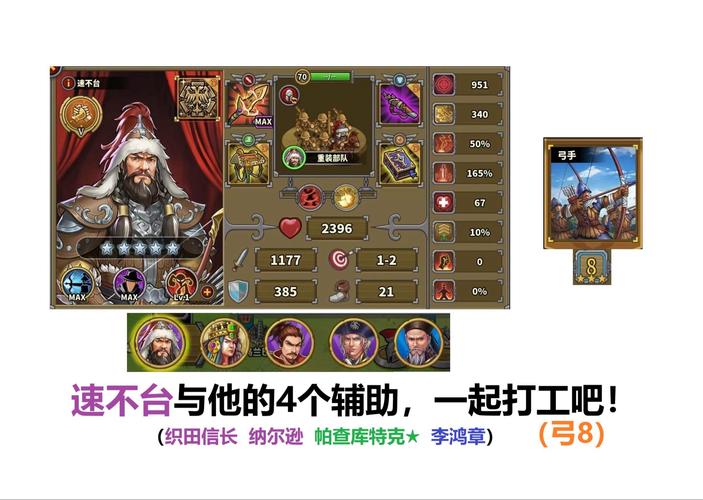 欧陆战争5将领60级属性