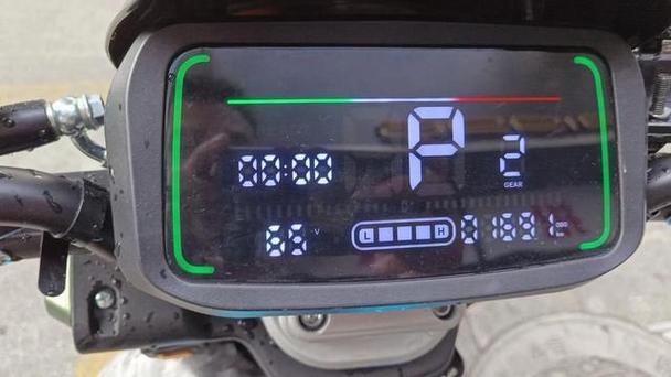 新日电动车显示器电量显示不足时有