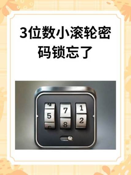 三位数的密码锁有多少种组合缩略图