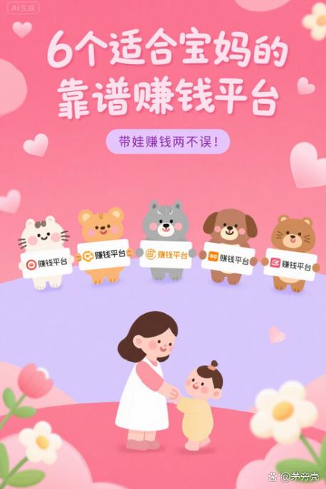 宝妈在家做什么赚钱靠谱的