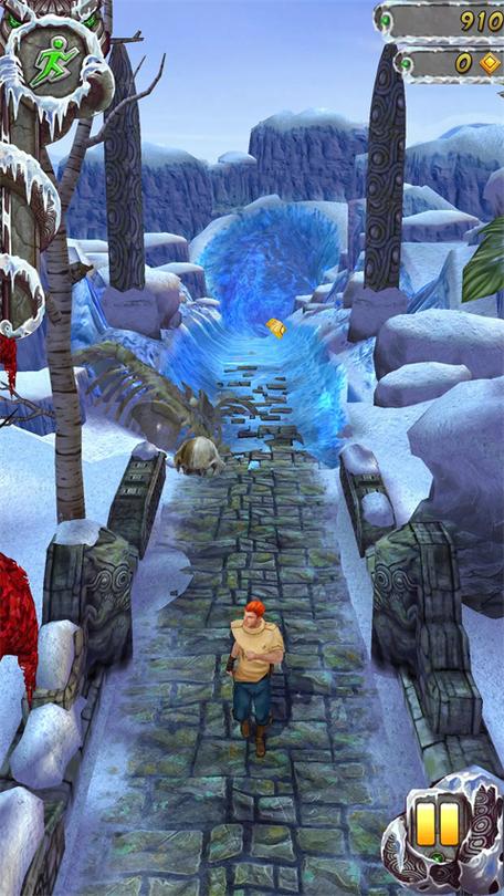 temple run2蓝色岩浆图标