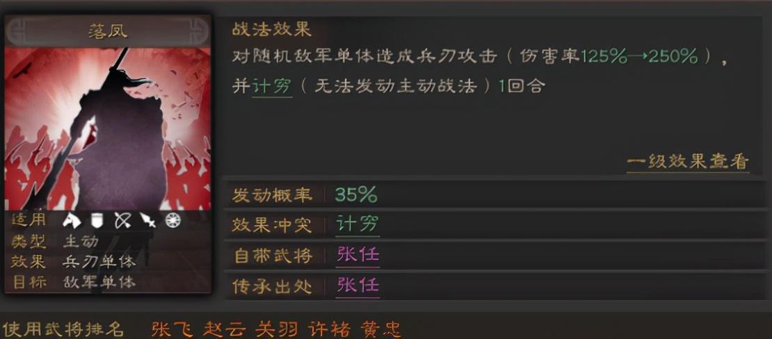 三国志战略版落凤