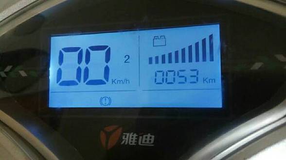 雅迪电量怎么看剩余电量