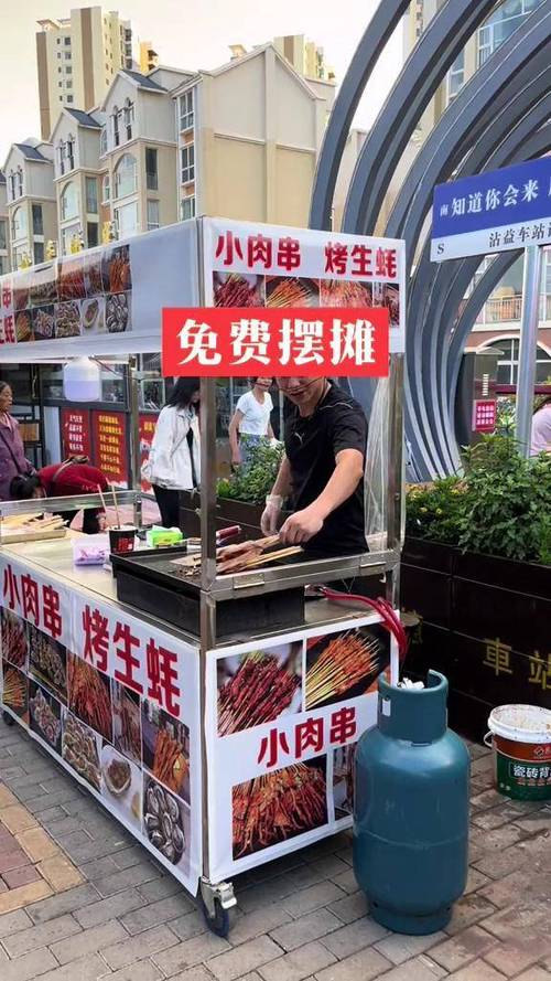 夜市摆摊卖啥受欢迎图标