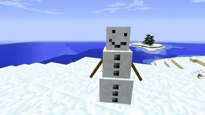 我的世界女孩和雪人系列动画图标
