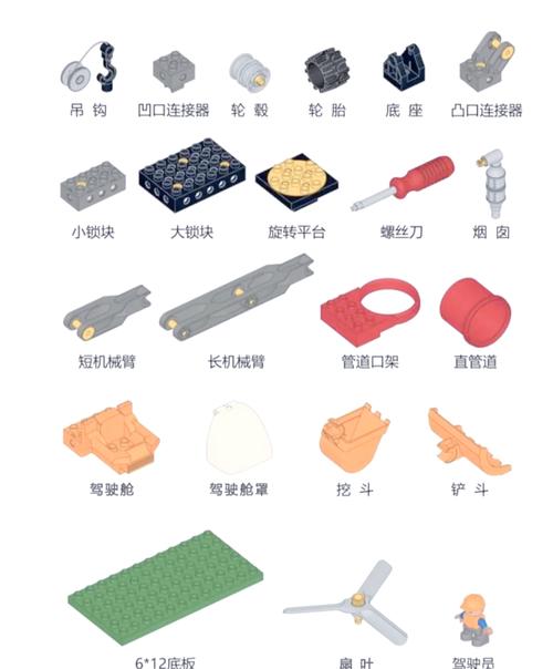 乐高有个零件拆不下来缩略图