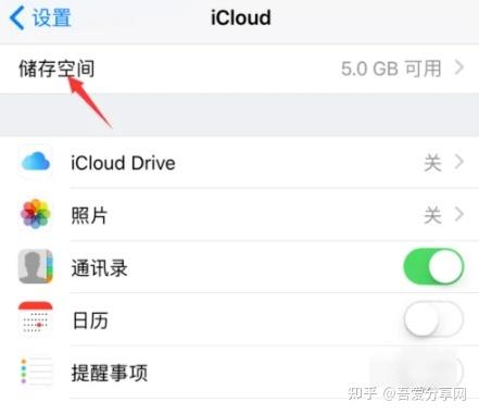 苹果内存满了关机开不了缩略图