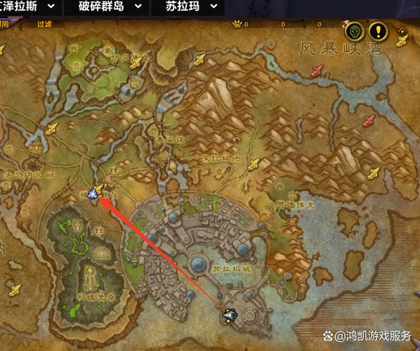 苏拉玛城地图详解缩略图
