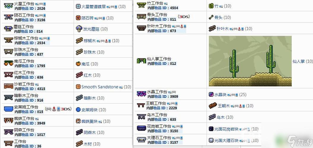 泰拉瑞亚如何打开工作台