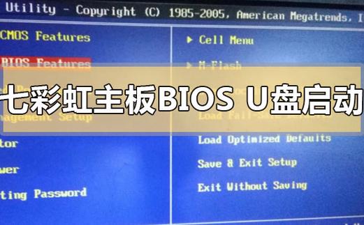 七彩虹主板u盘重装系统图标
