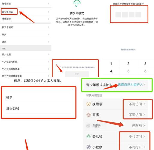 青少年模式微信支付怎么设置图标