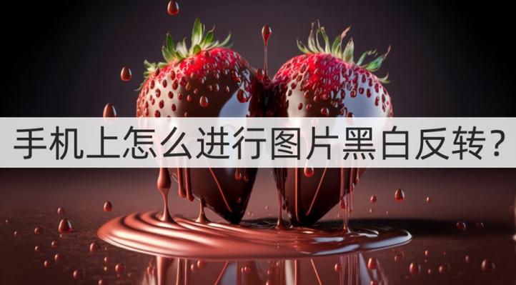 手机图片怎样黑白反转图标