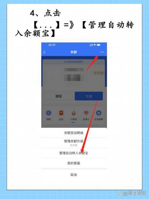 余额宝里面的钱自动转入有记录但是缩略图