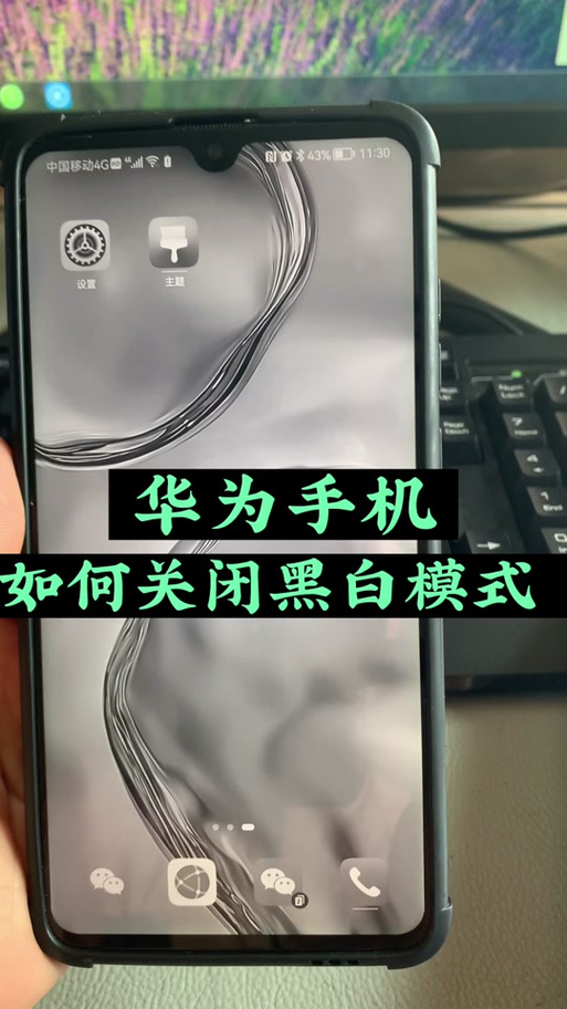 手机屏幕变成灰白色是怎么回事