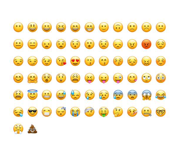 emoji表情显示空白图标