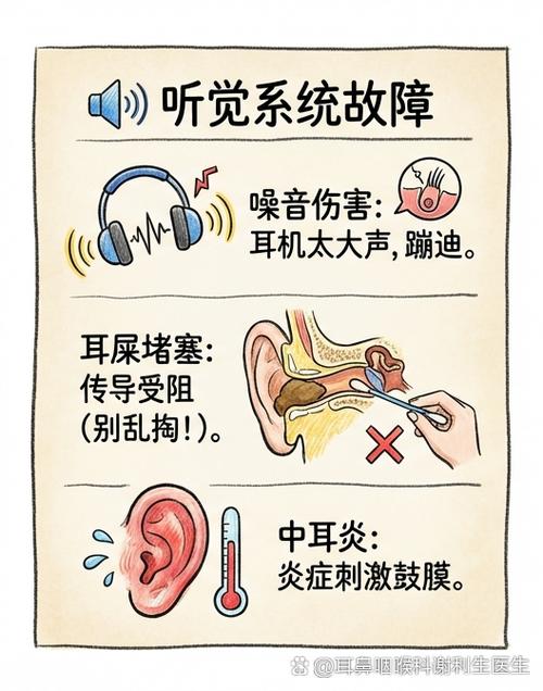 耳朵嗡嗡响听不见声音怎么回事