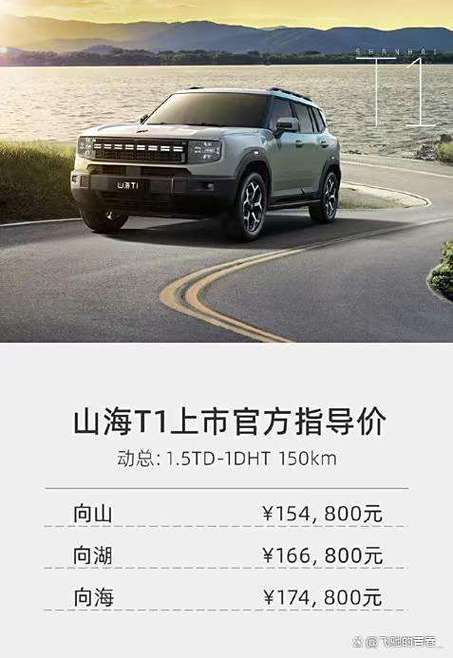 捷途山海t1混动落地价缩略图