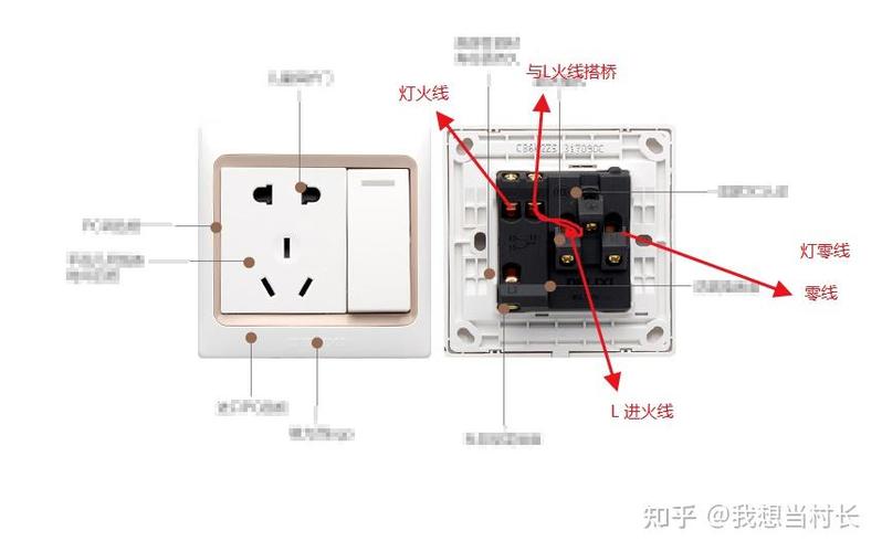 公牛五孔开关插座怎么接线图解法缩略图