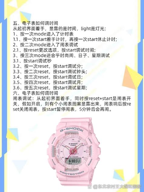 电子钟四个按键使用方法图标