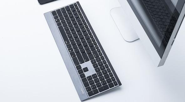 雷柏无线键盘休眠设置