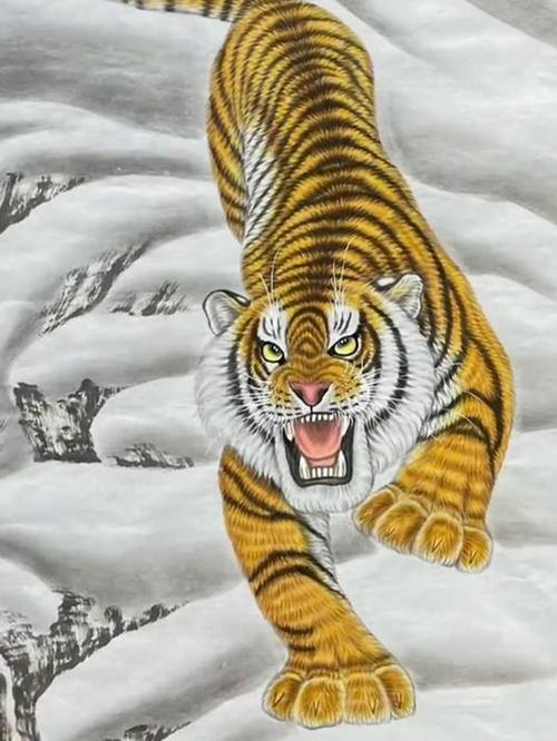 猛虎下山势不可挡是什么意思图标