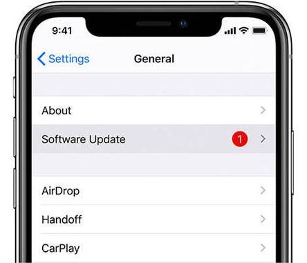 iphone一直显示正在验证更新怎么办图标