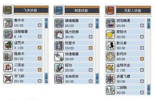 冒险岛标飞扔大飞镖是什么技能啊
