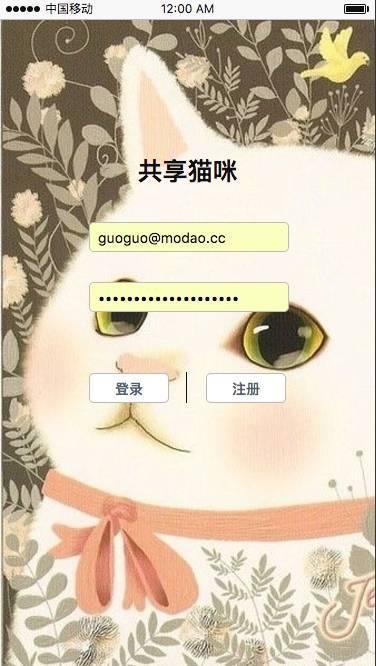 猫咪账号和密码大全免费共享图标