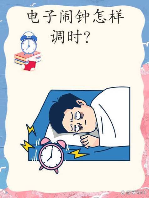 电子闹钟四个键调法视频图标